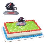 NFL Houston Texans Cake Decoration, Football Helmet Cake Topper, Officially Licensed Product Of The NFL, Ready To Use Birthday Cake Decoration