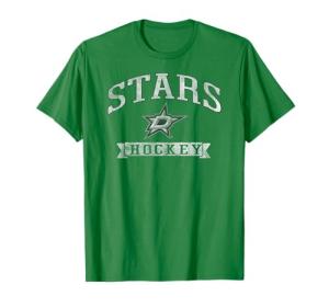 Dallas Stars Vintage Hockey Green Officially Licensed T-Shirt