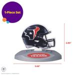 NFL Houston Texans Cake Decoration, Football Helmet Cake Topper, Officially Licensed Product Of The NFL, Ready To Use Birthday Cake Decoration