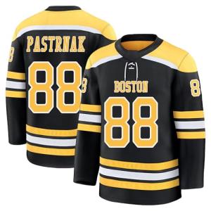 David Pastrnak Jersey Mens/Women/Youth Boston David Pastrnak Stitched for Sports Fan Black No Brand/Logos