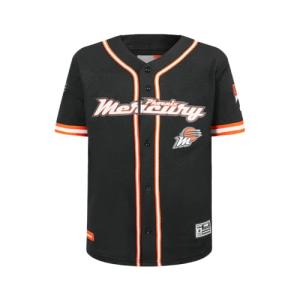 Pro Standard Big Boys WNBA Phoenix Mercury MESH Button Down MESH TOP Black/Orange M