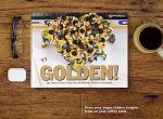 GOLDEN! The Story of the Vegas Golden Knights’ Stanley Cup Season - Hardcover Collector's Book