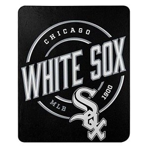 Officially Licensed MLB Fleece Throw Blanket 50 x 60 (Chicago White Sox)