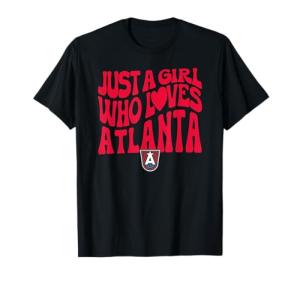 WNBA Just A Girl Who Loves Atlanta Dream T-Shirt