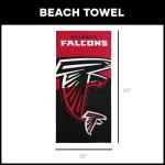 Northwest NFL Atlanta Falcons Microfiber Beach Towel, 30 x 60 Inches – Quick Dry, Sand Resistant, Lightweight, Highly Absorbent, Incisor Design