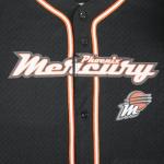 Pro Standard Big Boys WNBA Phoenix Mercury MESH Button Down MESH TOP Black/Orange M