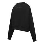 Pro Standard Womens WNBA Toronto Tempo Classic Triple Black Crewneck Sweatshirt Black M