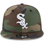 New Era MLB 9FIFTY Camo Adjustable Snapback Hat Cap One Size Fits All (Chicago White Sox Camo)