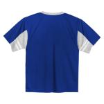 MLB Kids Youth Boys 4-18 Officially Licensed Team Color Primary Logo Baseball Fashion Top V-Neck Jersey - Los Angeles Dodgers Blue - Large 10/12