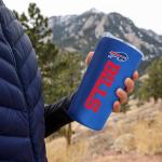Rico Industries NFL Football Buffalo Bills 18oz Soft Touch, Easy Grip Tumbler