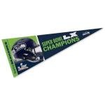 WinCraft Seattle Seahawks Super Bowl LX Champions 12" x 30" Premium Pennant