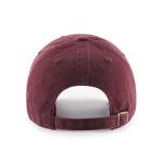 '47 Brand Boston Red Sox Clean Up Hat Cap Dark Maroon/Off White