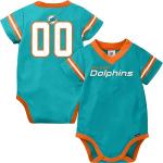 NFL Baby Boys' Dazzle Bodysuit, Miami Dolphins, 18 Months