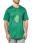 adidas Men's Austin FC Pre-Game Short Sleeve T-Shirt, Kelly/Austin Fc, Large