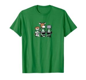 Otter, Moose, & Robo Guys - Dallas Hockey T-Shirt