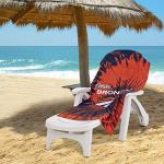 Northwest NFL Denver Broncos Unisex-Adult Beach Towel, 30" x 60", Psychedelic