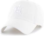 47 Brand MLB White White Primary Logo Clean Up Adjustable Baseball Cap Hat, Adult One Size Fits All - Houston Astros White