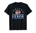 WNBA Official Indiana Fever Meshed Out T-Shirt
