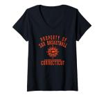 Womens WNBA Property Of Connecticut Suns Licensed V-Neck T-Shirt