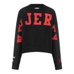 Pro Standard Womens NHL New Jersey Devils Wingspan Crewneck Sweatshirt Black L