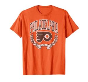 Philadelphia Flyers Vintage Victory Orange Licensed T-Shirt
