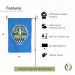 Desert Cactus Chicago Sky Garden Flag – 19 x 12 inch WNBA Team Banner, For Outdoor Display and Events (Design A)