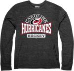 Carolina Hurricanes NHL Officially Licensed Tri-Blend Long Sleeve T-Shirt Beards, Medium