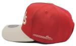 Mitchell & Ness Los Angeles Angels of Anaheim New City Connect Pro Crown Red Tan Era Snapback Hat Cap