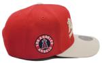 Mitchell & Ness Los Angeles Angels of Anaheim New City Connect Pro Crown Red Tan Era Snapback Hat Cap