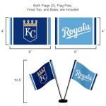 WinCraft Kansas City Royals Desk and Table Top Flags