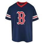 MLB Kids Youth 4-20 Official Primary Logo Ballpark Team Jersey (US, Numeric, 5, 6, Regular, Boston Red Sox - Navy)