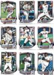 Atlanta Braves 2025 Bowman Complete Mint 12 Card Team Set made by Topps with Stars Austin Riley, Matt Olson, Chris Sales and Ronald Acuna Jr., Spencer Schwellenbach Rookie and 5 Top Prospect Cards
