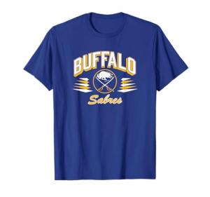 Buffalo Sabres Retro Diamond Blue NHL Officially Licensed T-Shirt