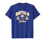Buffalo Sabres Retro Diamond Blue NHL Officially Licensed T-Shirt