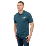 FOCO NFL Philadelphia Eagles Mens Polo Short Sleeve ShirtPolo Short Sleeve Shirt, Casual Color, L