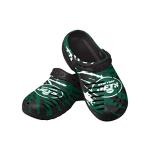 FOCO New York Jets NFL Mens Tie-Dye Clog with Strap - M
