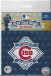 Chicago Cubs 2026 MLB 150th Anniversary Jersey Sleeve Collectible Patch