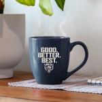 Rico Industries NFL Football Chicago Bears "GOOD. BETTER. BEST." Navy 16 oz Team Color Laser Engraved Speckled Ceramic Coffee Mug