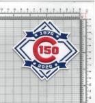 Chicago Cubs 2026 MLB 150th Anniversary Jersey Sleeve Collectible Patch