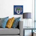 YouTheFan Officially-licensed NFL Indianapolis Colts Stadium Series 3D Wall Art - multi-layer team stadium replica, detailed sports fan gift, indoor decor
