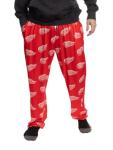Calhoun NHL Surf & Skate Men's Scatter Print Team Logo Pajama Pants (XX-Large, Detroit Red Wings)