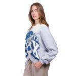 Ultra Game WNBA Official Womens Super Soft Showtime Crew Sweatshirt, Minnesota Lynx, Heather Gray, Large