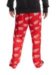 Calhoun NHL Surf & Skate Men's Scatter Print Team Logo Pajama Pants (XX-Large, Detroit Red Wings)