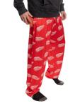 Calhoun NHL Surf & Skate Men's Scatter Print Team Logo Pajama Pants (XX-Large, Detroit Red Wings)