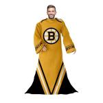 Snuggie Boston Bruins – The Original Wearable Blanket with Sleeves | Super Soft Fleece | As Seen on TV | Officially Licensed NHL Gear