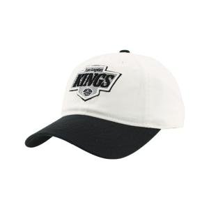 Los Angeles Kings NHL Officially Licensed Adjustable Hat Scholarship Icon White