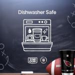 Top Cup NFL Arizona Cardinals 20 oz Reusable Aluminum Cups 20 Count | Officially Licensed, Durable, Reusable & Recyclable, Made in USA