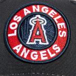 New Era LA Los Angeles Angels 9SEVENTY City Connect Trucker Snapback Cap, Adjustable Hat Navy Blue