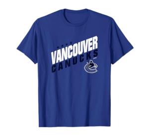 Vancouver Canucks Fuel Royal Blue Officially Licensed T-Shirt