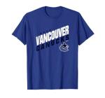 Vancouver Canucks Fuel Royal Blue Officially Licensed T-Shirt
